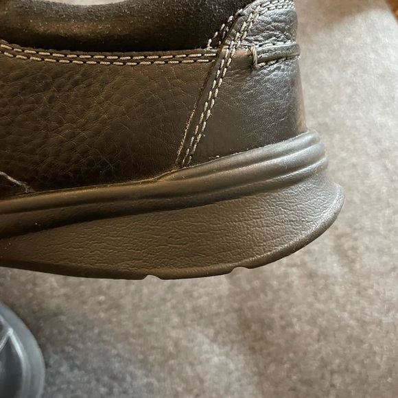 Clarks Collection Soft Cushion with Ortholite black men’s shoes Sz 10M like new! - Picture 6 of 9